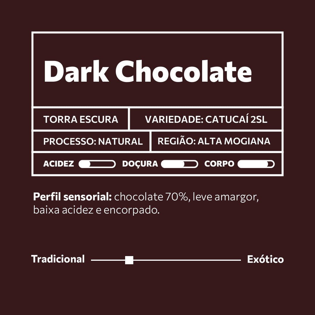 Café Especial - Dark Chocolate - Memoê