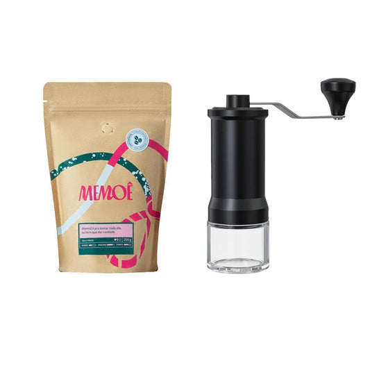 Kit Moedor + Café Clássico - Memoê